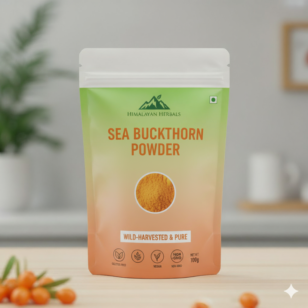 Sea Buckthorn Powder – 100% Pure Organic