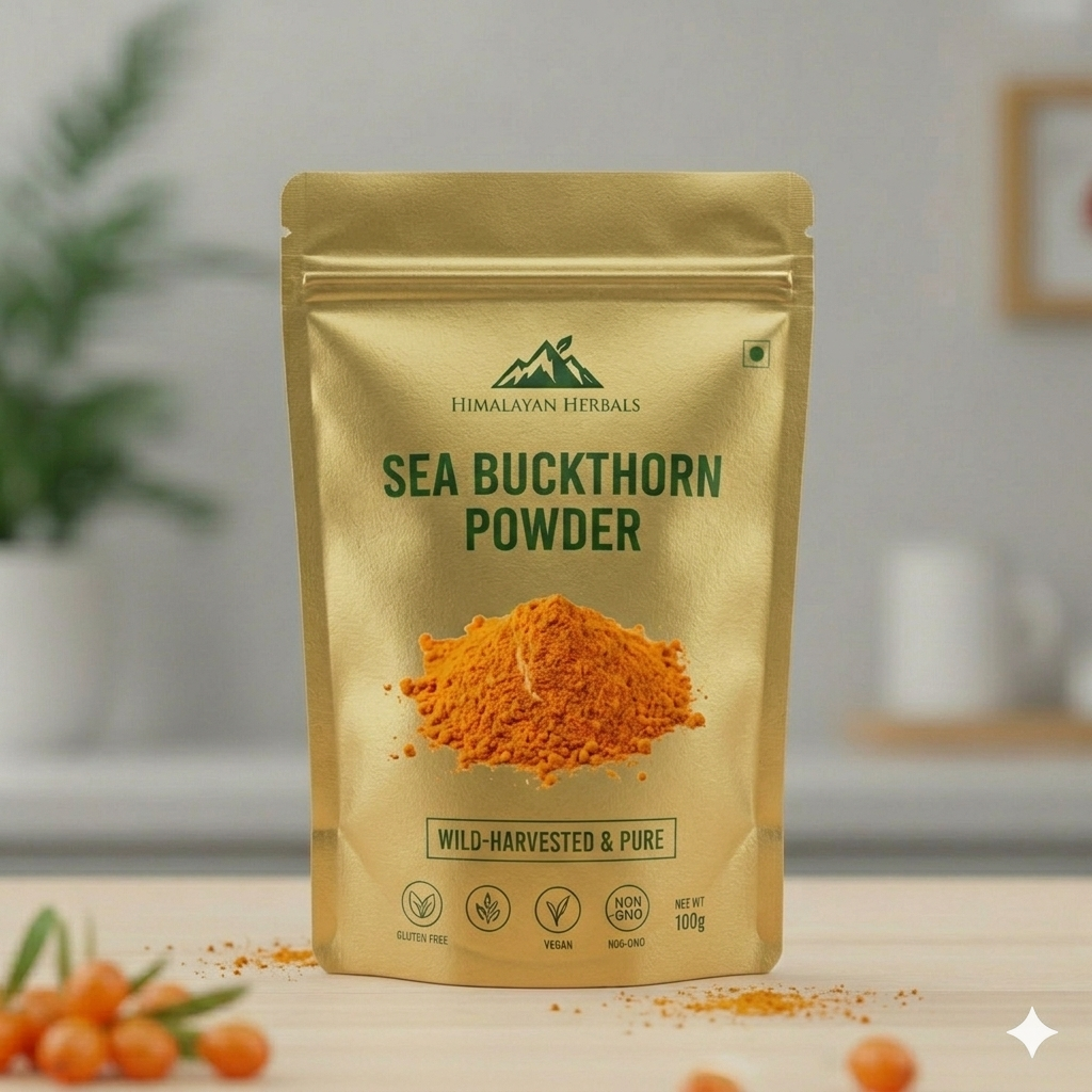 Sea Buckthorn Powder – 100% Pure Organic